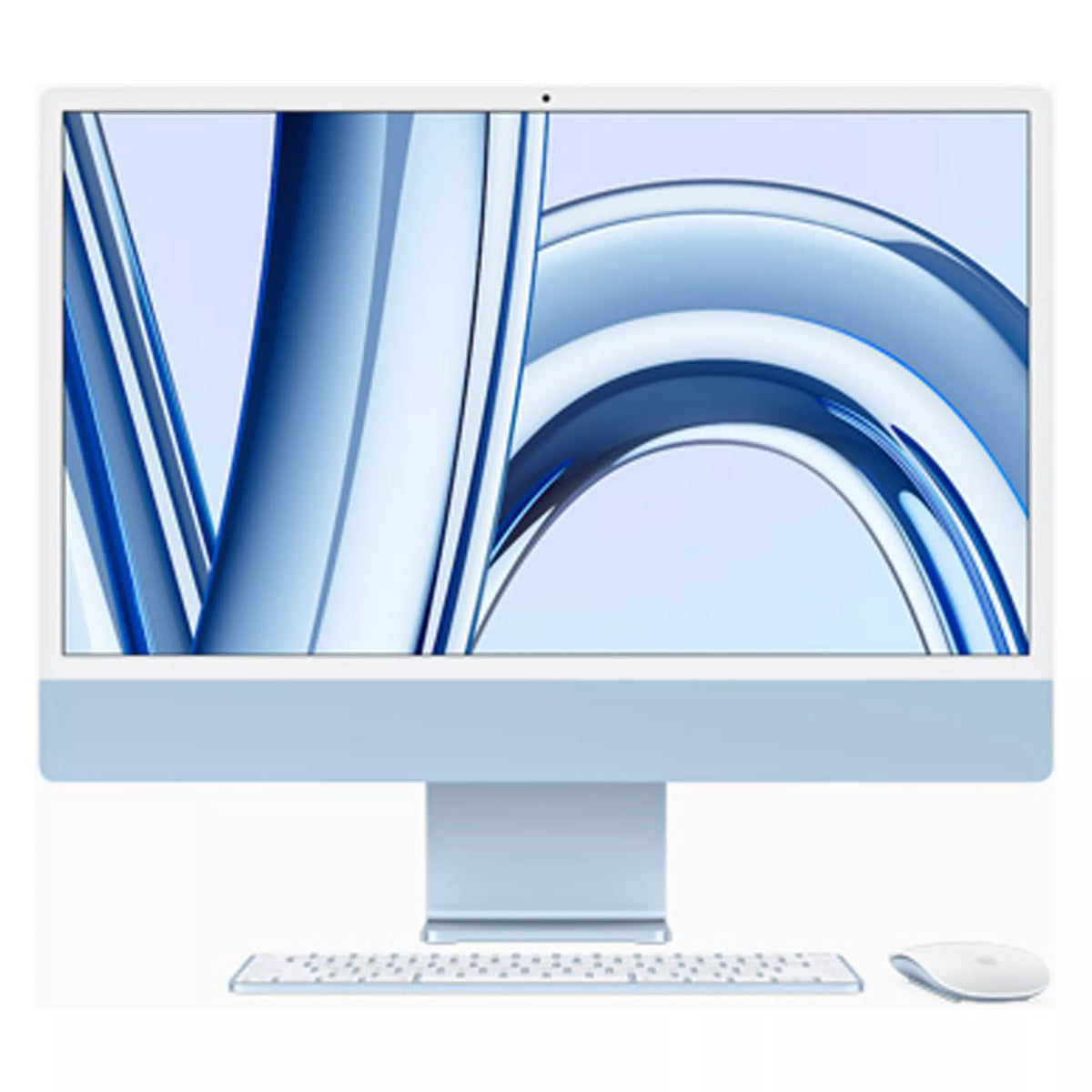 Apple iMac M3 chip with 8core CPU 10core GPU 16GB 512GB SSD, 24-inch 4.5K Retina Display, Blue