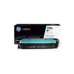 HP 508A Cyan Original LaserJet Toner Cartridge, CF361A