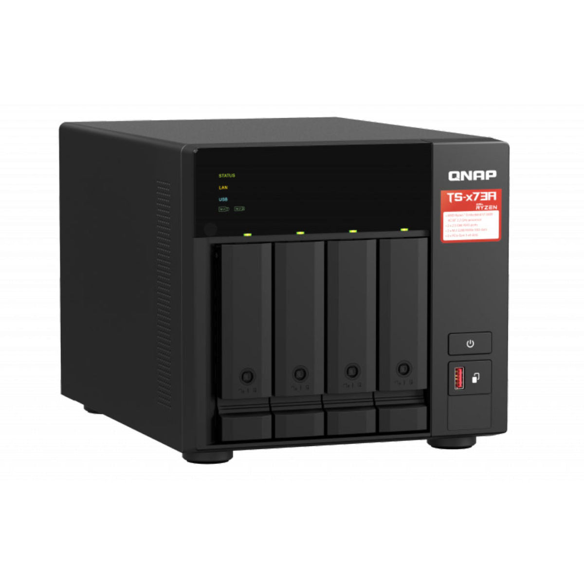 Qnap TS-473A-8G 4 Bay NAS