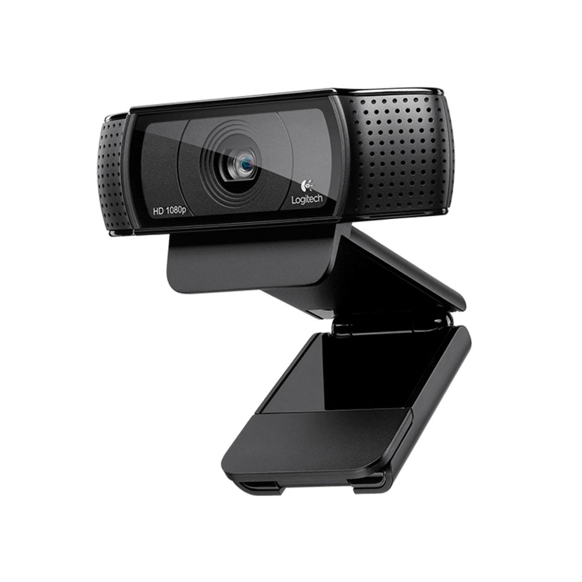 Logitech C920 HD Pro WebCam, Full HD 1080p video calling with stereo audio