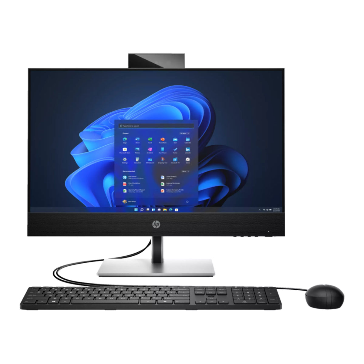 HP ProOne 440 G9 All-in-One PC,Intel i7, 12th Gen, 16GB, 512GB SSD,23.8 Inch FHD, Touch Screen, Win11 Pro, Black- 6B1V2EA 