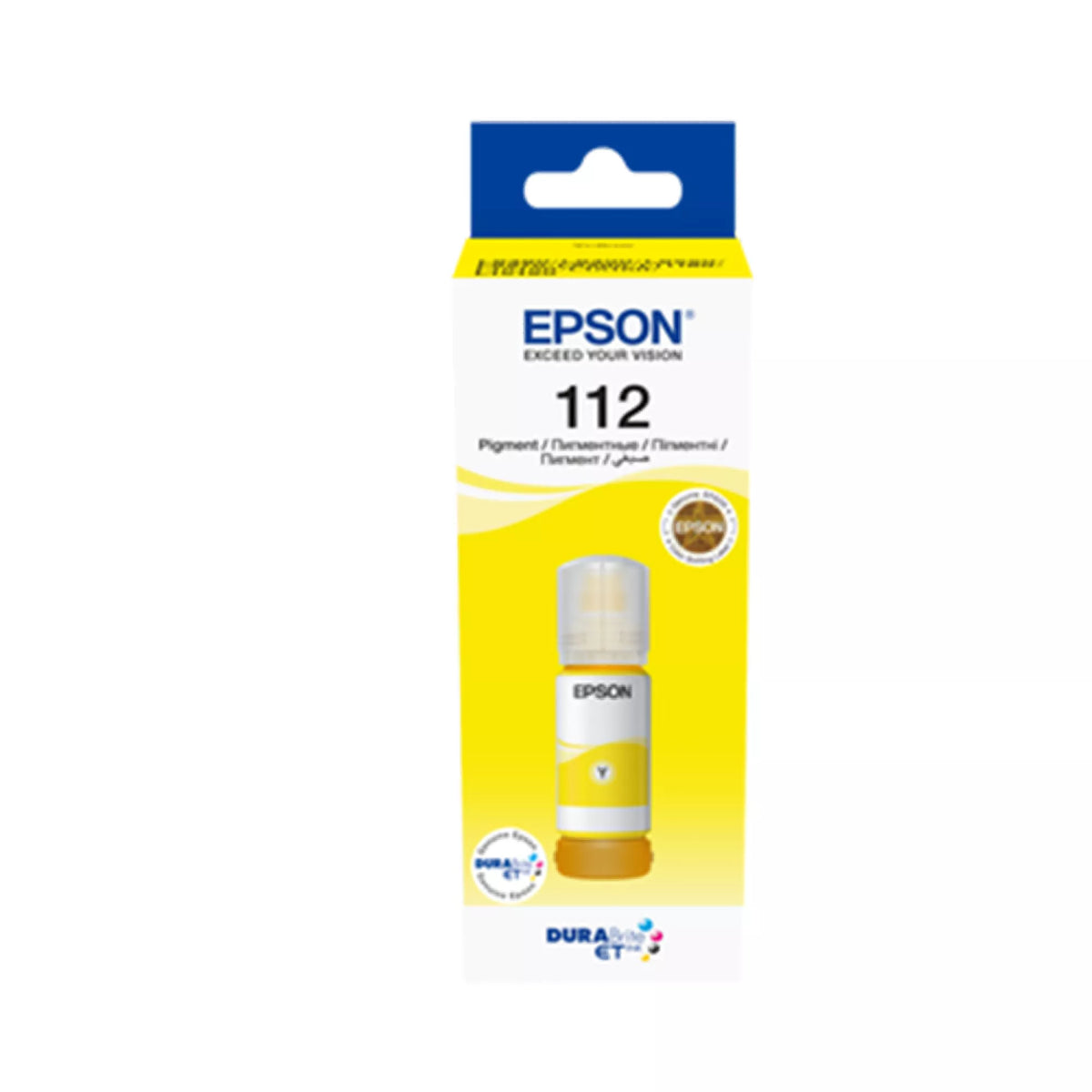 Epson 112 Ecotank Pigment Yellow Bottle