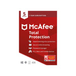 McAfee Total Protection, 5 Device - 1 year subscription