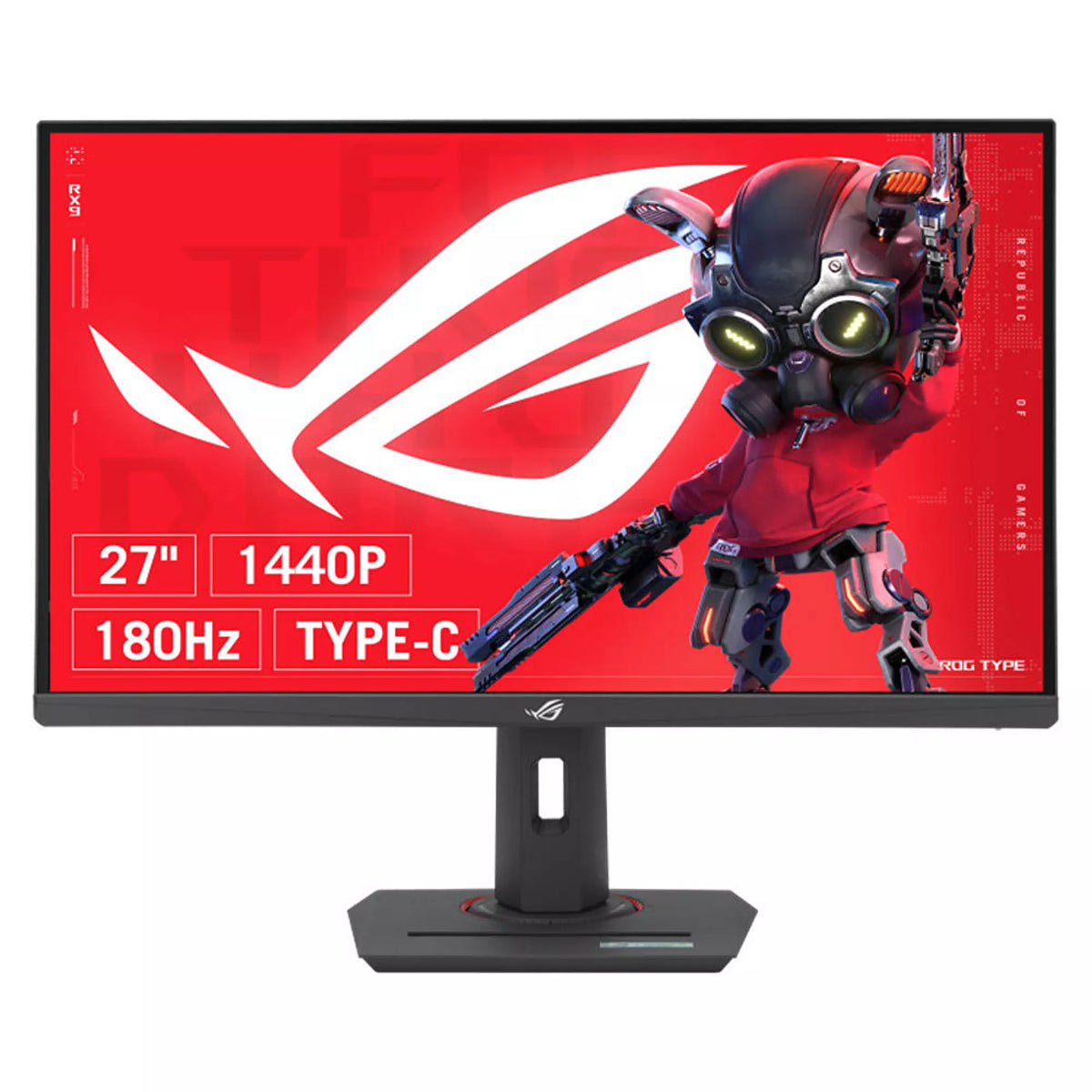 Asus ROG Strix XG27ACS 27Inch WQHD Fast IPS Display Gaming Monitor, Black