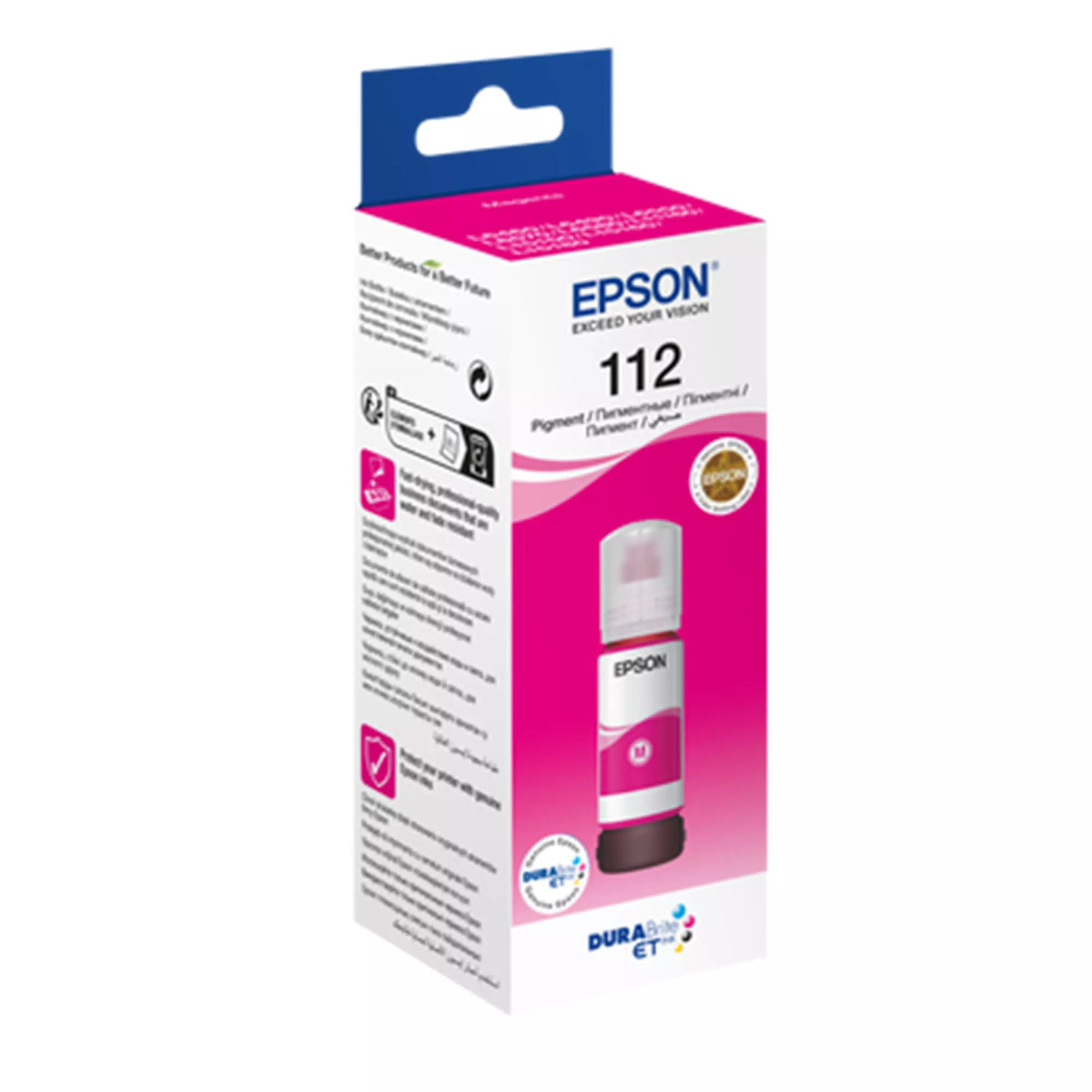 Epson 112 Ecotank Pigment Magenta Bottle
