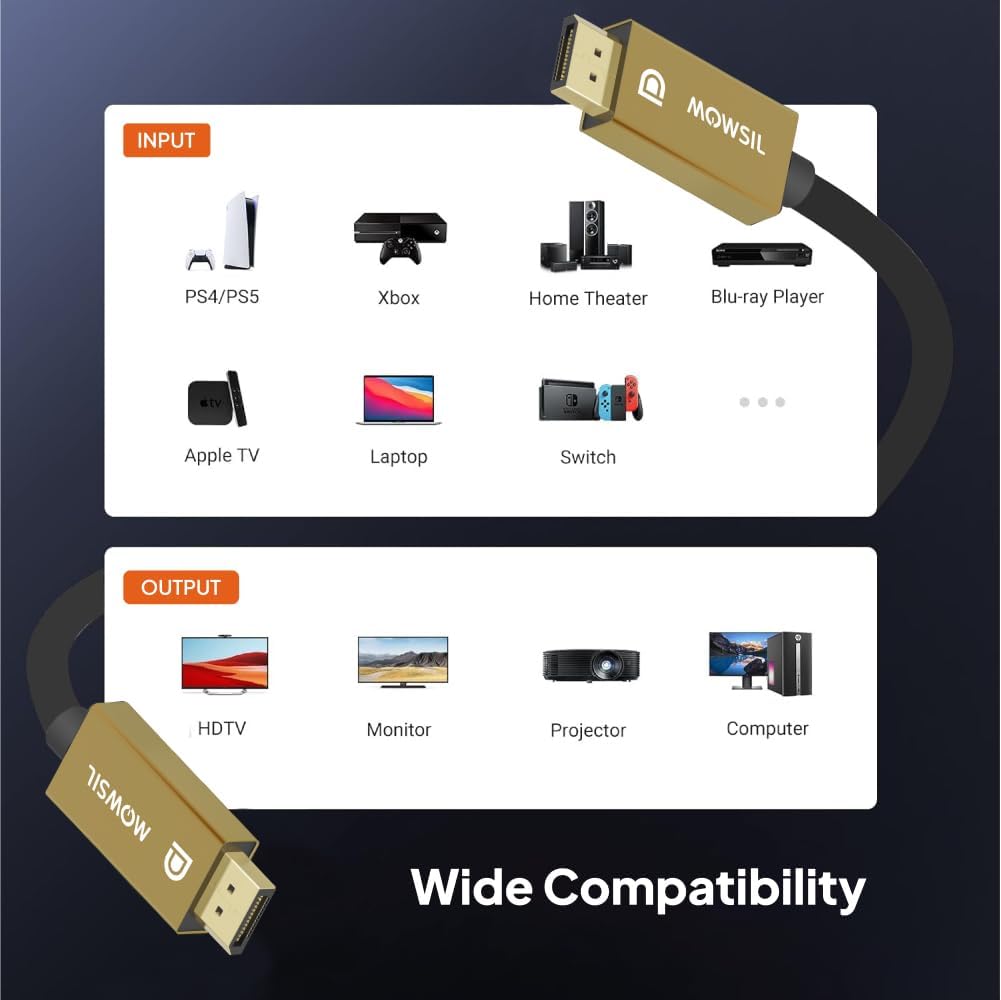 DP 8K 60Hz 1.4 Cable dubai