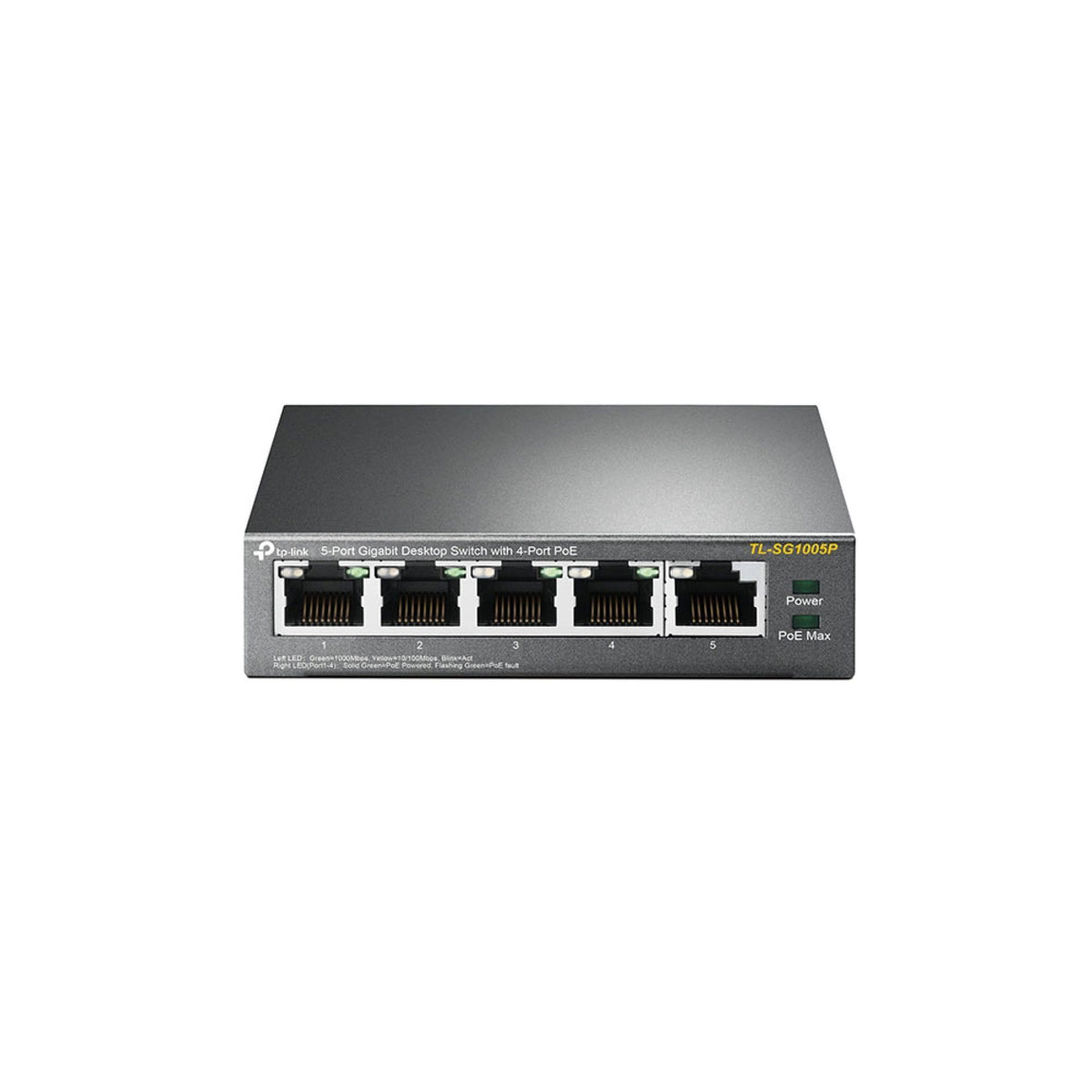TP LINK TL-SG1005P 5-Port Desktop Giga Switch with 4-Port PoE