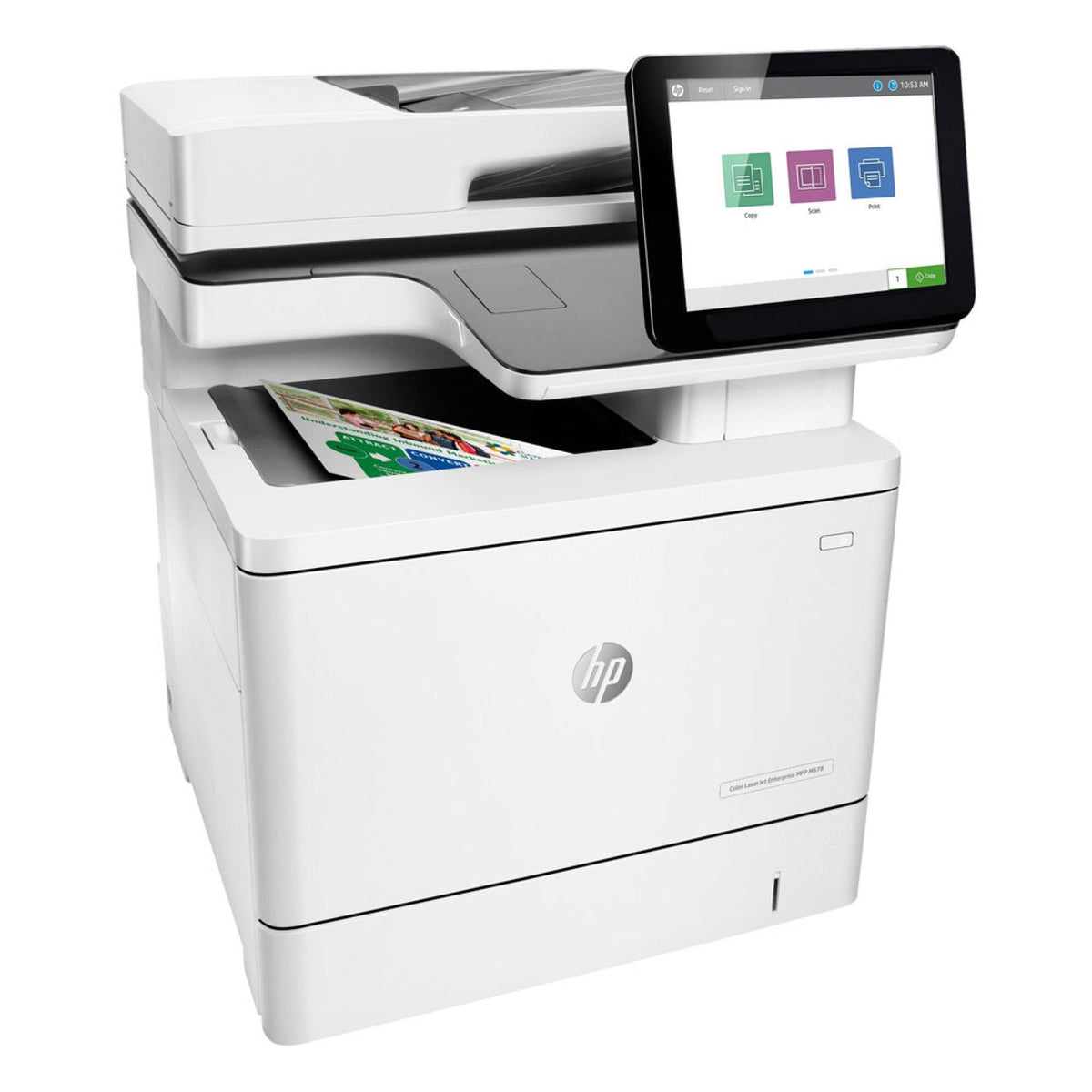 HP Color LaserJet Enterprise MFP M578dn A4 Multifunction Laser Printer 7ZU85A
