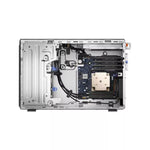 Dell PowerEdge T350 Server, Intel Xeon E-2324G, 16GB ECC RAM, 2TB SATA 7.2K HDD, PERC H355 Controller, 3.5 Inch Chassis with Up to 8 Hot-Plug Drives, Cable PSU