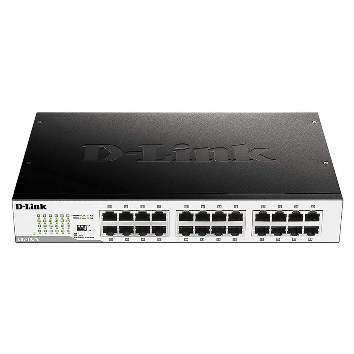 D-Link 24Port Gigabit Unmanaged Desktop Switch, DGS-1024D