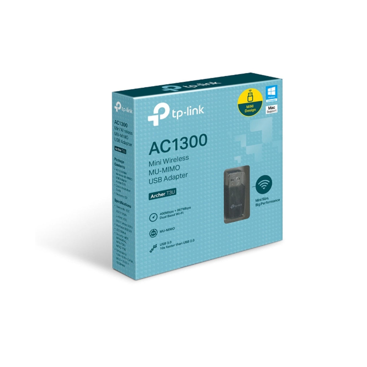 TP-Link Archer T3U AC1300 Mini Wireless MU-MIMO USB Adapter