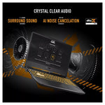 ASUS TUF GAMING F15 FX506HE-HN018W Intel Core I7 11800H 8GB 512GB SSD 15.6Inch Full HD Windows 11 Home,Black Laptop