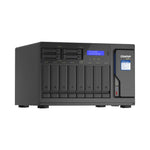 QNAP TVS-h1288X-W1250-16G High-Speed Media NAS with Intel Xeon W-1250 CPU and Two 10GbE Ports