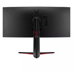 LG 34 Inch Curved UltraGear QHD HDR 10 160Hz Monitor with Tilt and Height Adjustable Stand, 34GP63A-B