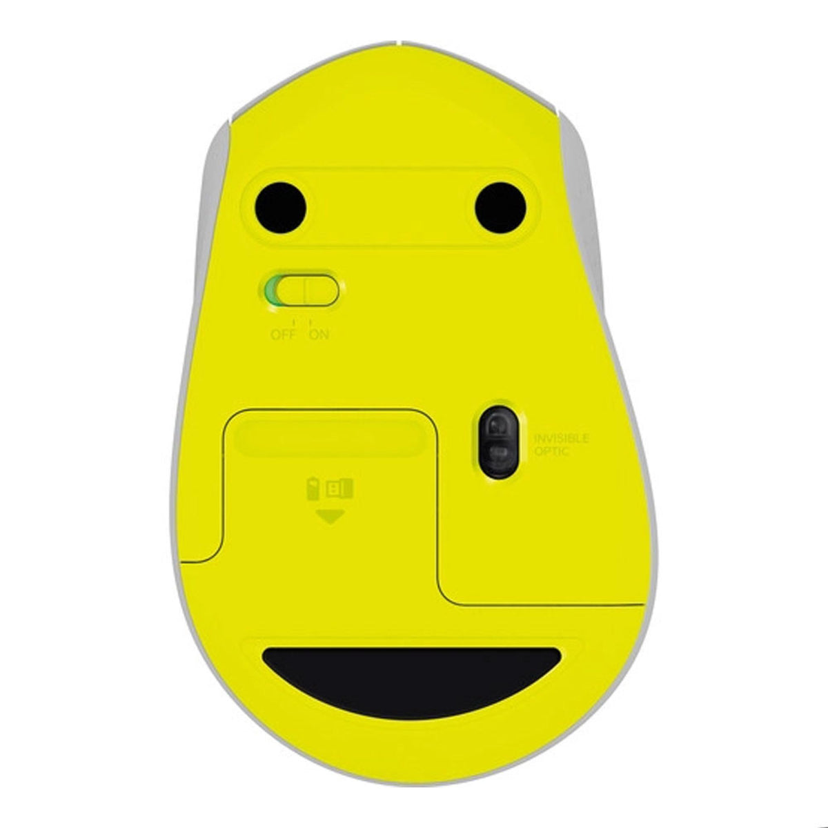 Logitech M330 Silent Plus Wireless Mouse Gray/Yellow