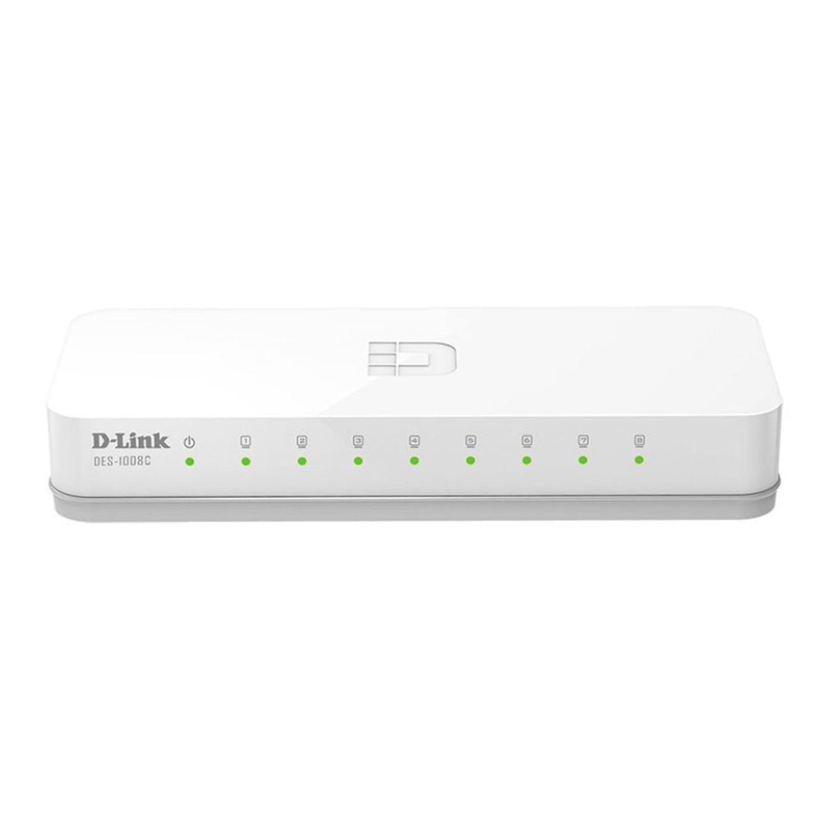 D-Link 8Port Unmanaged Switch DES-1008C White