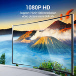 Mowsil DisplayPort to VGA Cable | 1080p@60Hz Full HD, Gold-Plated Connector, Aluminum Alloy Body | PC Monito