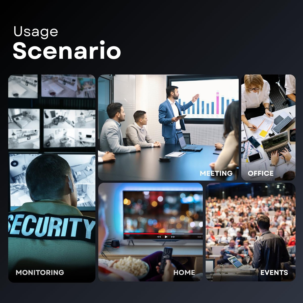 Mowsil HDMI KVM Extender over Cat6 Ethernet, 120M Long-Distance HDMI Transmission, USB-A & USB-C Keyboard & Mouse Sharing, IR Remote Control, One-to-Many Up to 253 Receivers