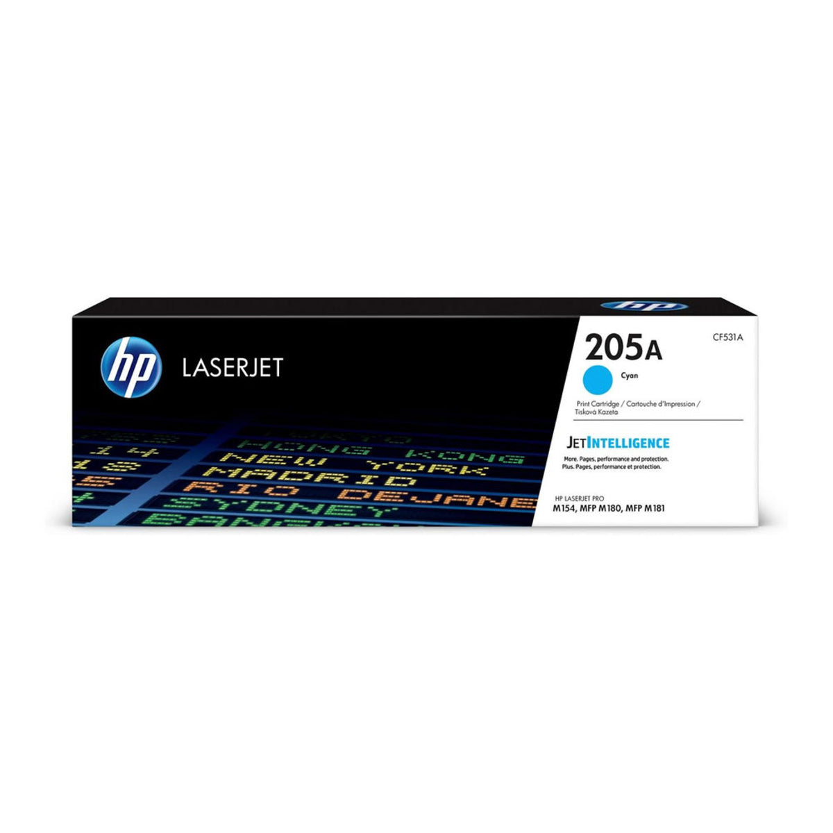 HP 205A Cyan Original LaserJet Toner Cartridge CF531A