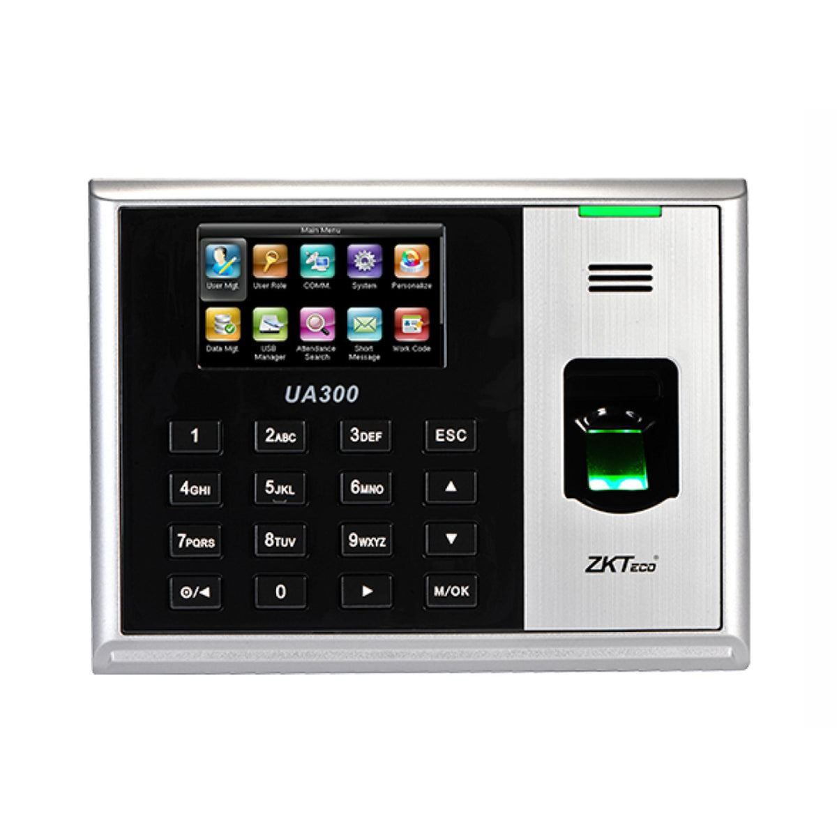 ZKTeco UA300 Biometric Time Attendance Fingerprint Card and Password
