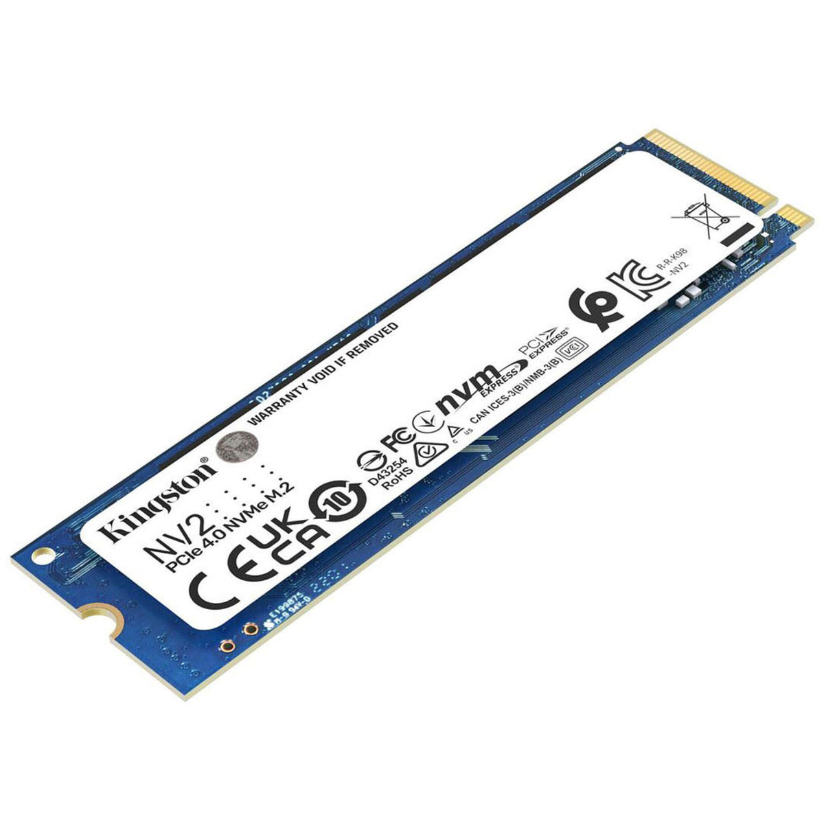 Kingston NV2 500G M.2 2280 NVMe Internal SSD