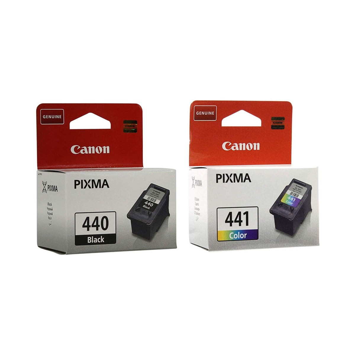 Canon 440 Black 441 Tricolor Ink Cartridges Combo