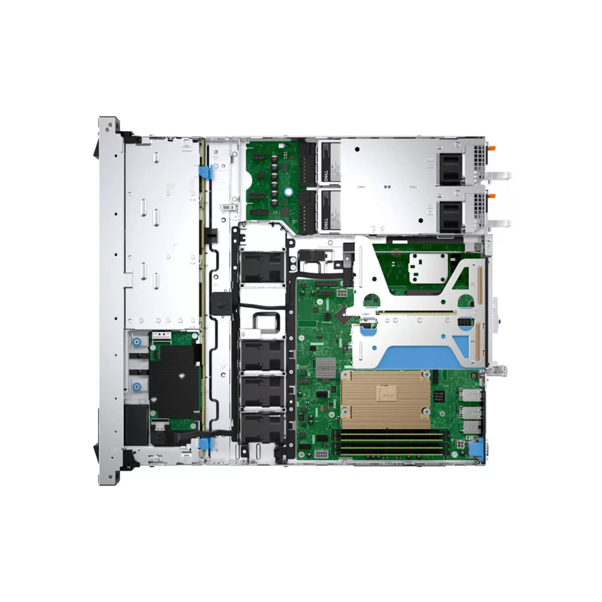 Dell PowerEdge R360 Server, Intel Xeon E-2434, 16GB ECC RAM, 2.4TB SAS FIPS-140 10K HDD, PERC H755 Controller, iDRAC9 Basic 16G, Broadcom 5720 Dual Port 1Gb, 2.5 Inch Chassis with Up to 8 Drives, 600W Hot-Plug PSU, ReadyRails Sliding Rails