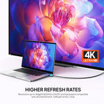 Mowsil HDMI to DisplayPort Cable 4K@60Hz | Gold-Plated Unidirectional HDMI to DP Cable for PC, PS5, Xbox & Monitor