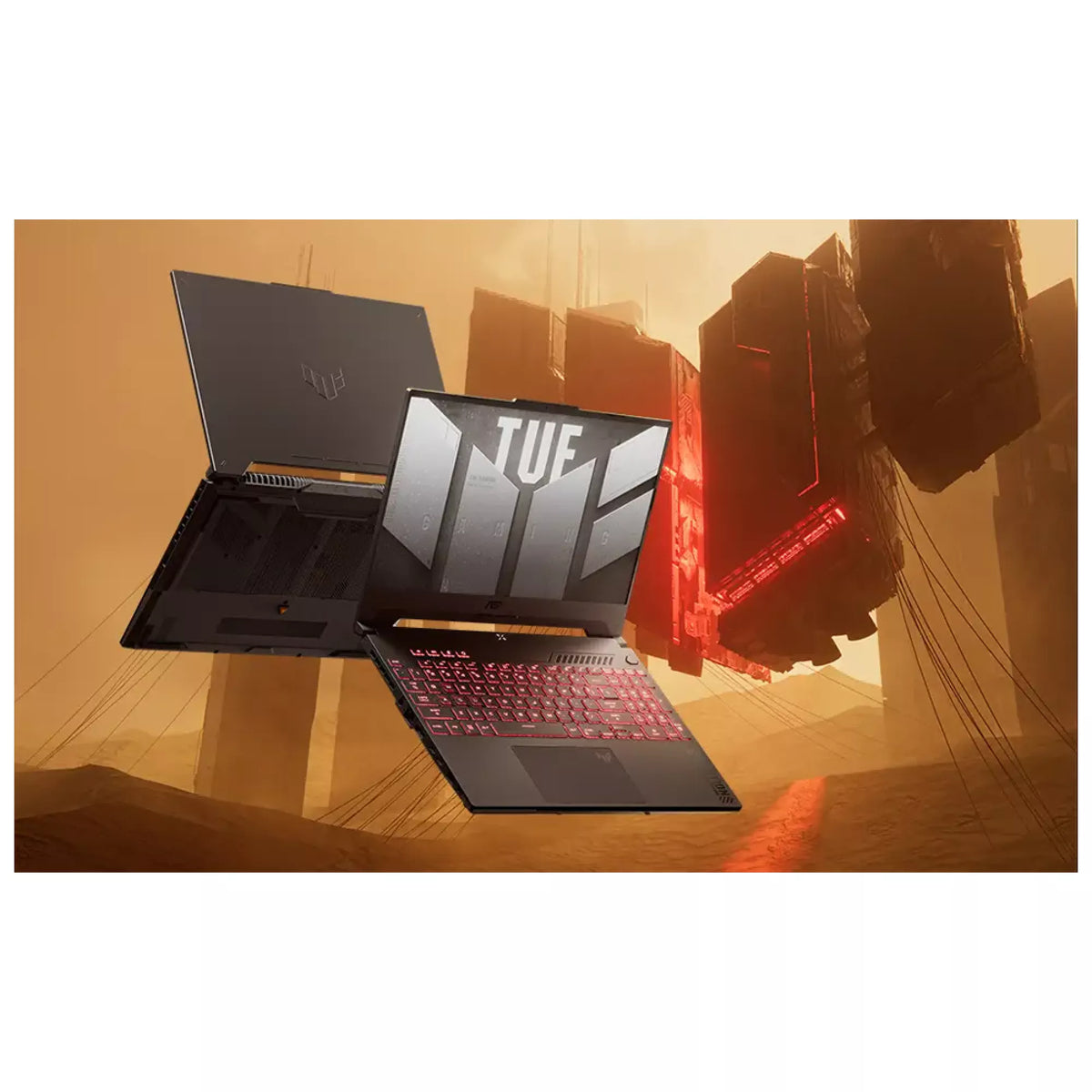 ASUS TUF GAMING FA507NU-LP031W AMD RYZEN R7-7735HS 16GB 512GB SSD 15.6Inch Full HD Windows 11 Home, Grey Laptop