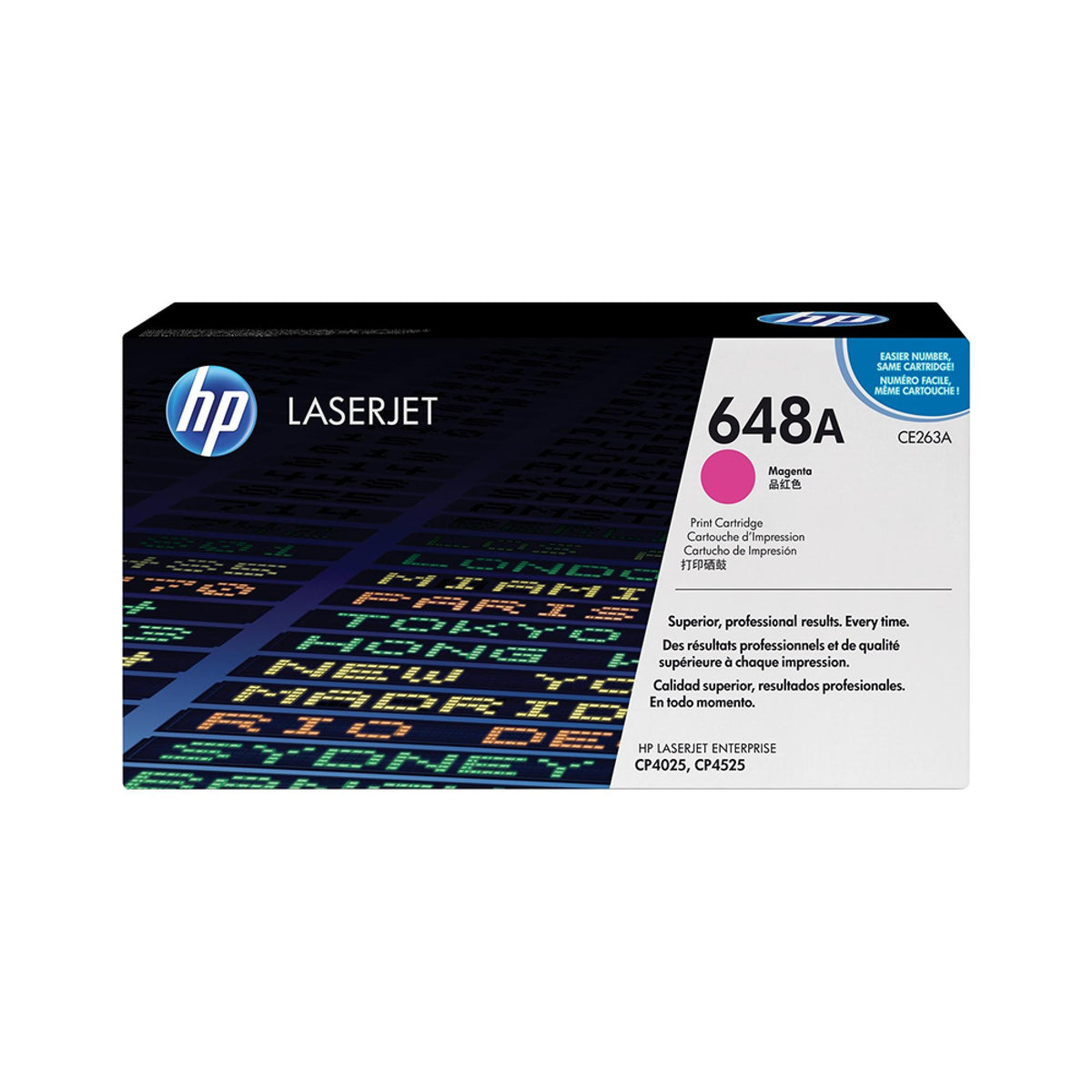 HP 648A Magenta Original LaserJet Toner Cartridge - CE263A