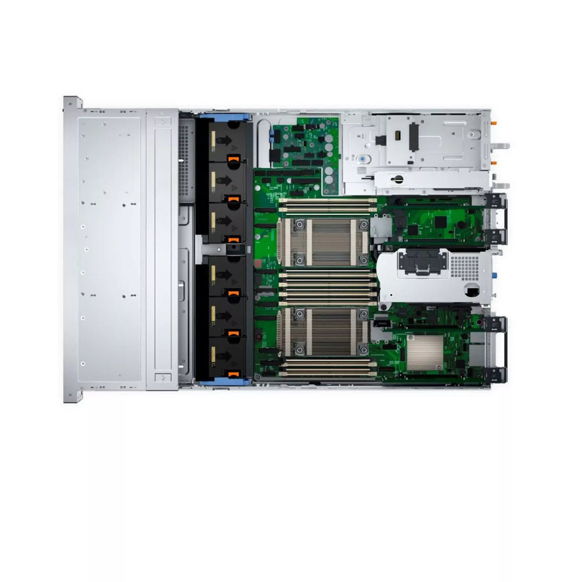 Dell PowerEdge R760xs Server, Xeon Silver 4410Y, 16GB DDR5, 480GB SSD, PERC H755, iDRAC9 Enterprise, 3.5 Inch Chassis 12x HDD, Broadcom 57416 10GbE, Dual 700W PSU, ReadyRails with CMA