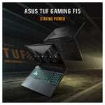 ASUS TUF GAMING F15 FX506HE-HN018W Intel Core I7 11800H 8GB 512GB SSD 15.6Inch Full HD Windows 11 Home,Black Laptop