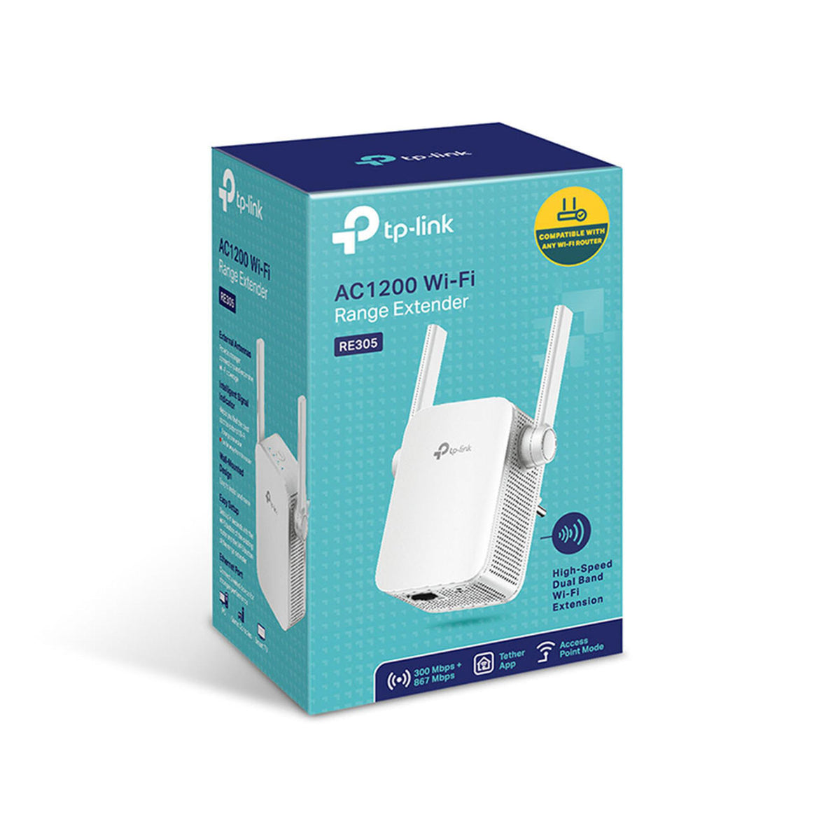 TP-Link AC1200 Wi-Fi Range Extender RE305
