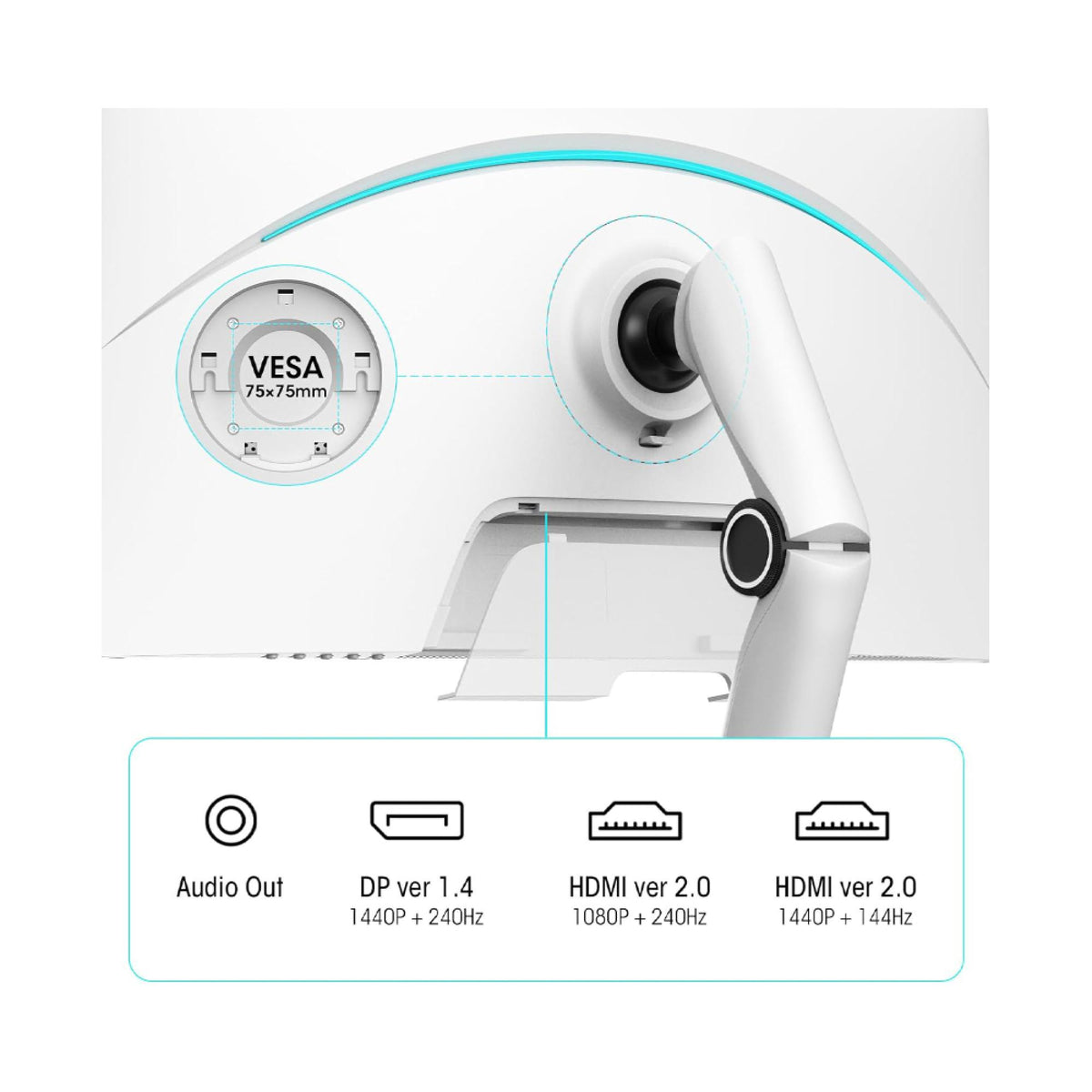 Koorui GN10 27 Inch WQHD Gaming Monitor