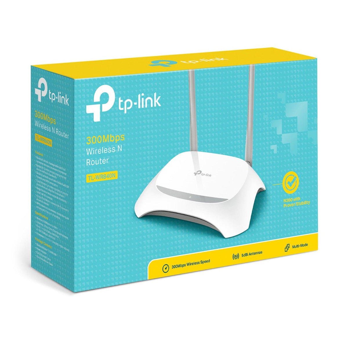 Tp-Link 300 Mbps Wireless N Router TL-WR840N