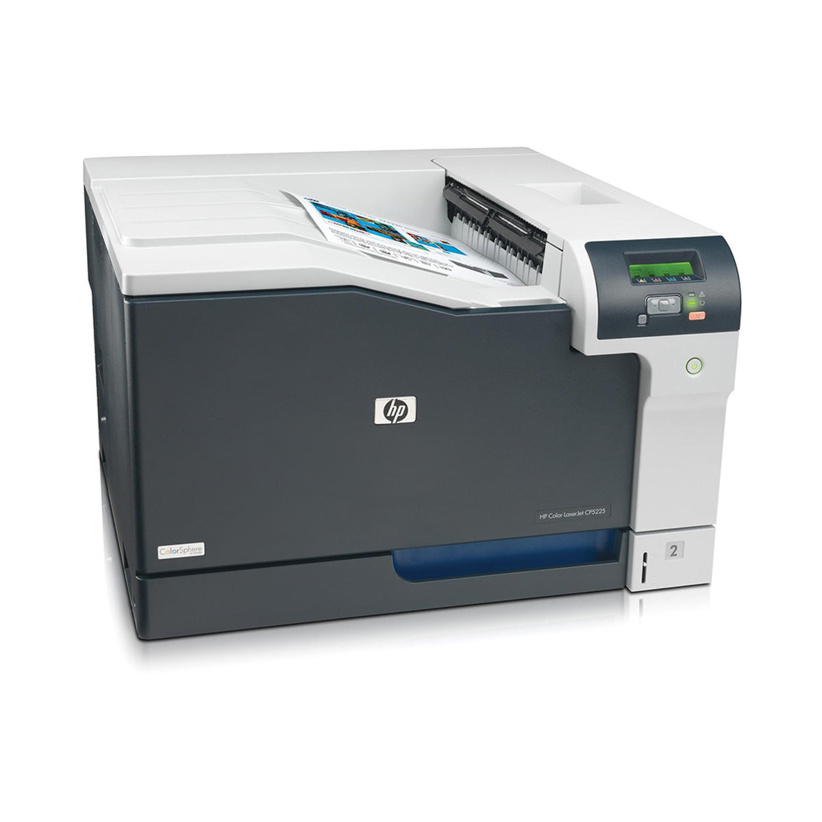 HP Color Pro CP5225n A3 Laser Printer White - CE711A
