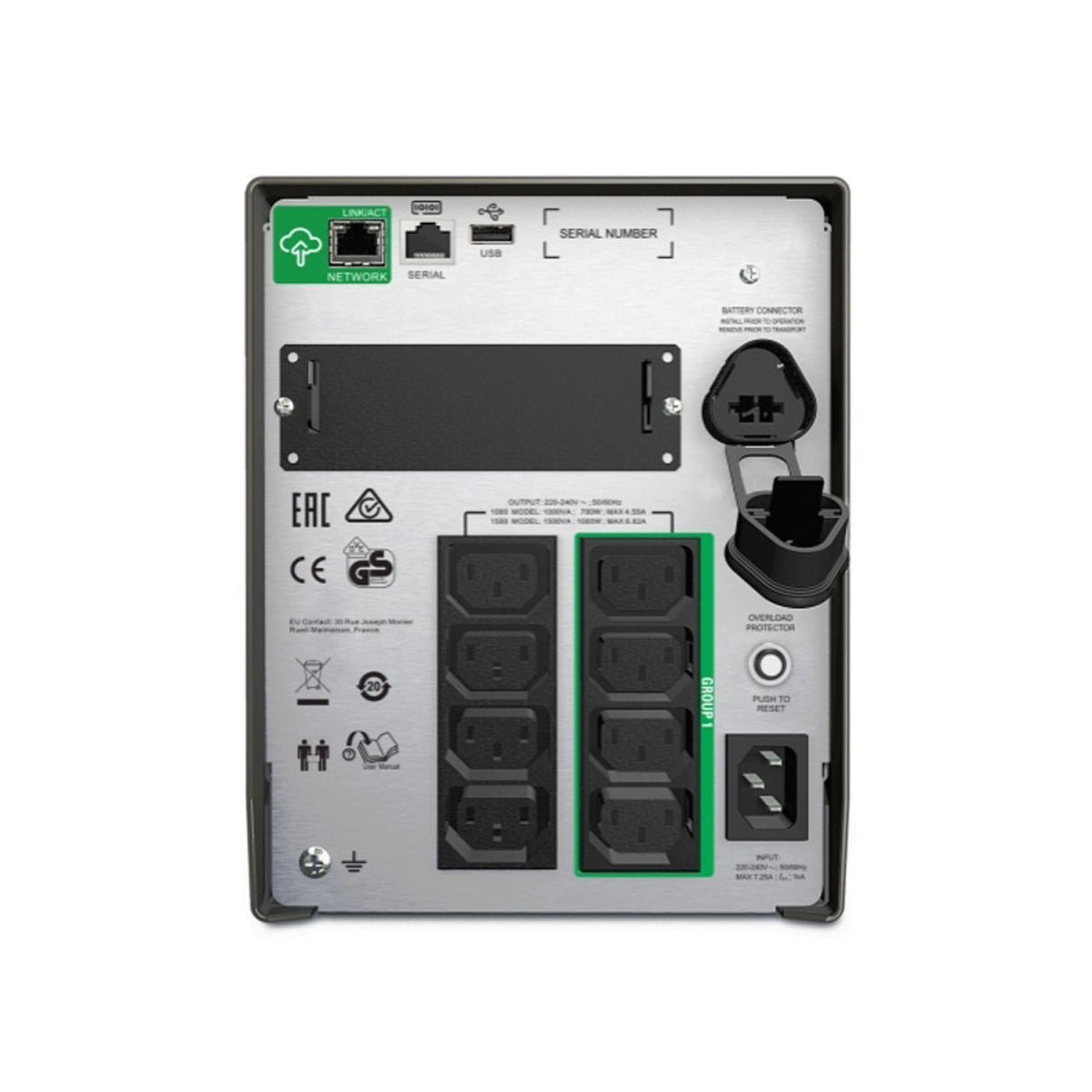 APC Smart-UPS 1000VA LCD 230V Black - SMT1000I