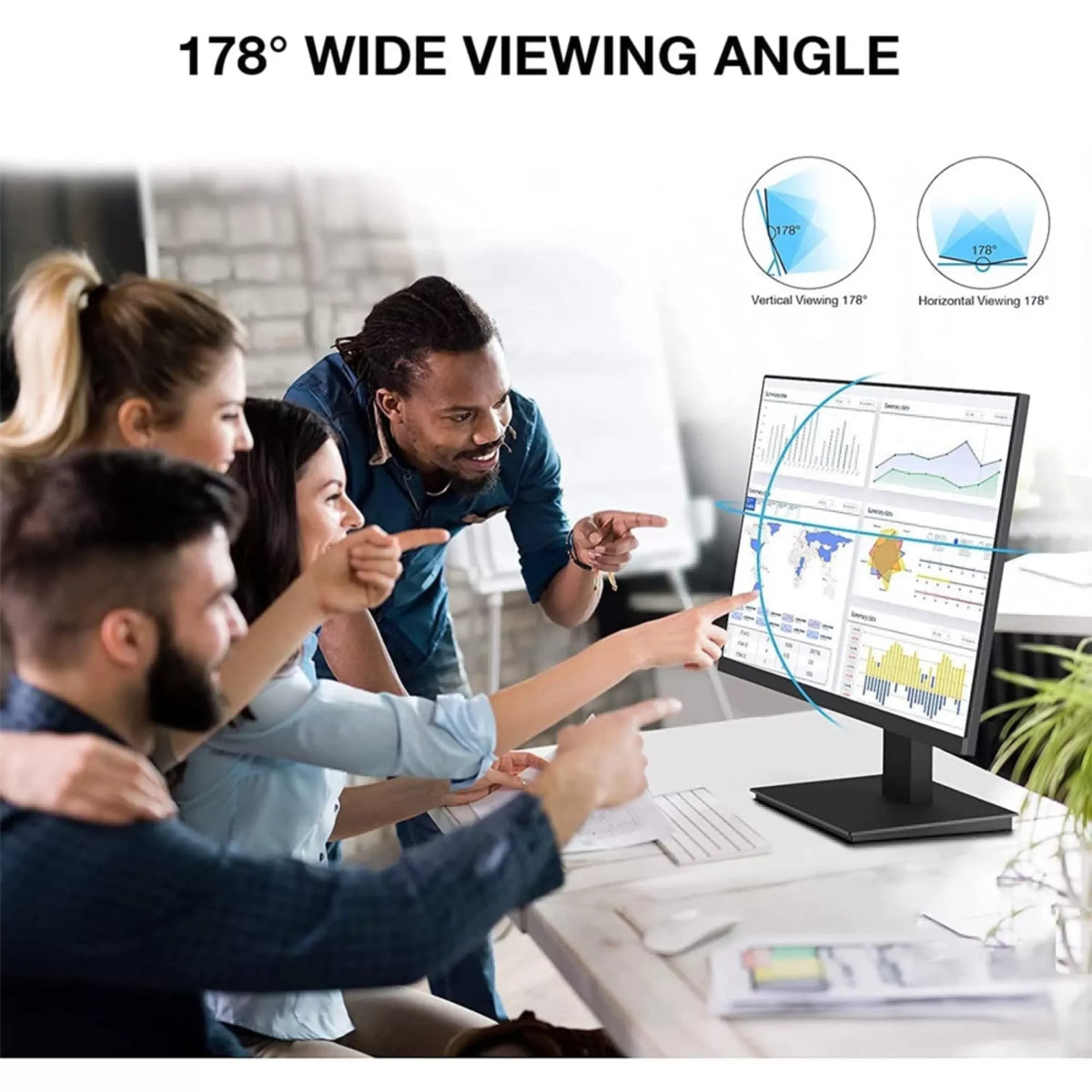 Koorui 22N1 21.5 Inch VA Full HD 75Hz Eye Care Business Monitor