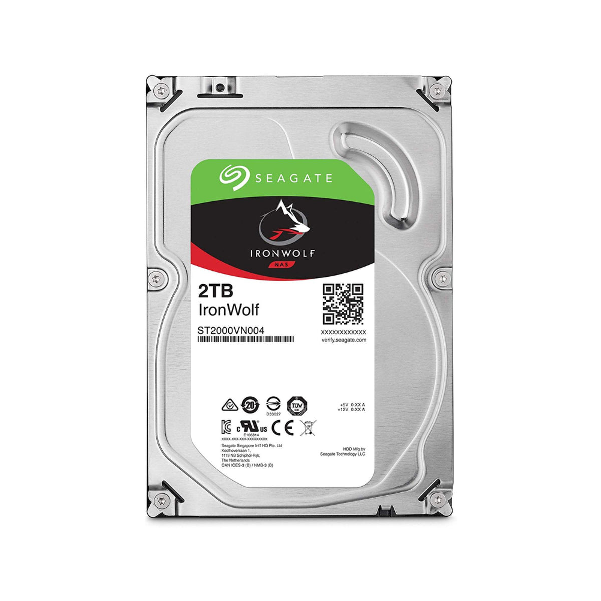 Seagate IronWolf 2TB 3.5 Inch NAS Drive ST2000VN004