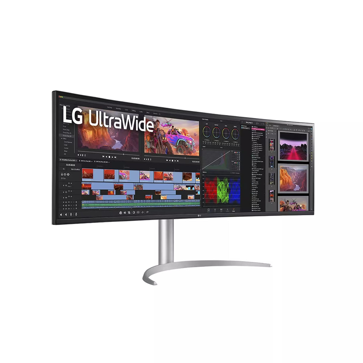 LG 49WQ95C 49 Inch UltraWide Dual QHD Nano IPS Curved Monitor
