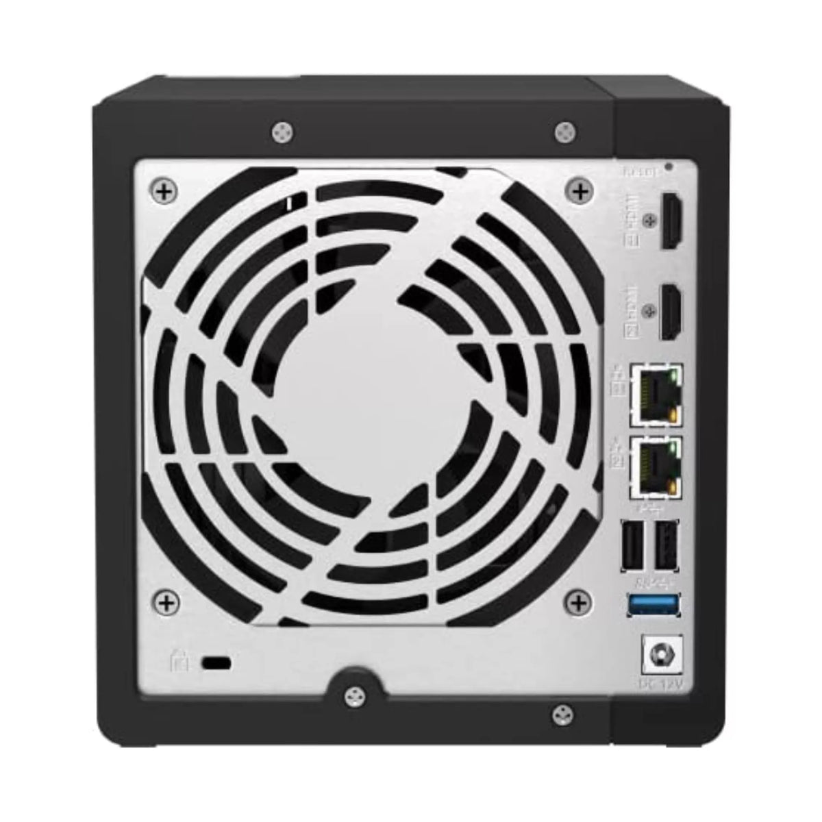 QNAP TS-453E-8G-US 4 Bay High-Performance Desktop NAS with Intel CPU, 8GB RAM M.2 Slots - Diskless