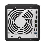 QNAP TS-453E-8G-US 4 Bay High-Performance Desktop NAS with Intel CPU, 8GB RAM M.2 Slots - Diskless
