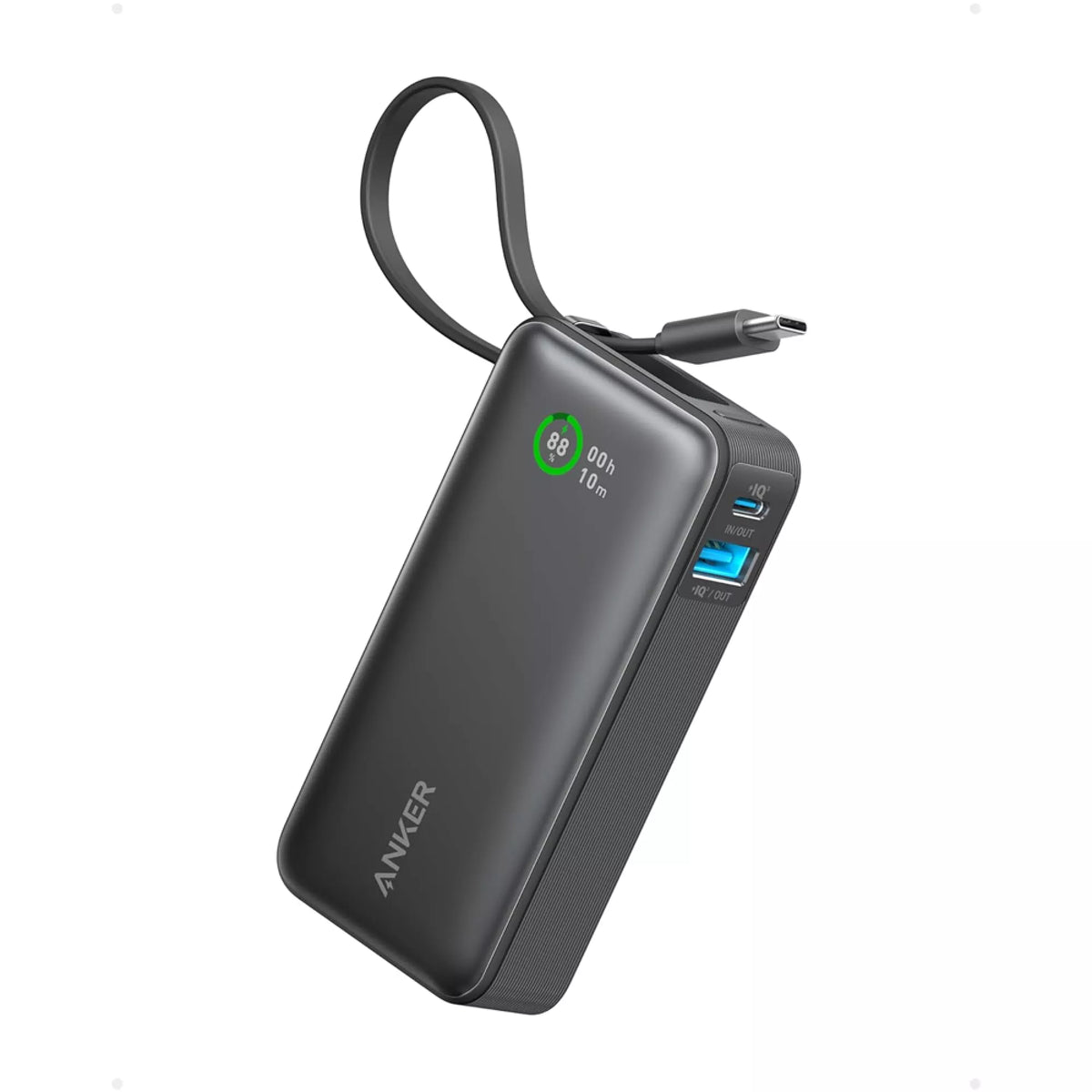 Anker Nano 10,000 mAh Power Bank with Built-in USB-C Cable