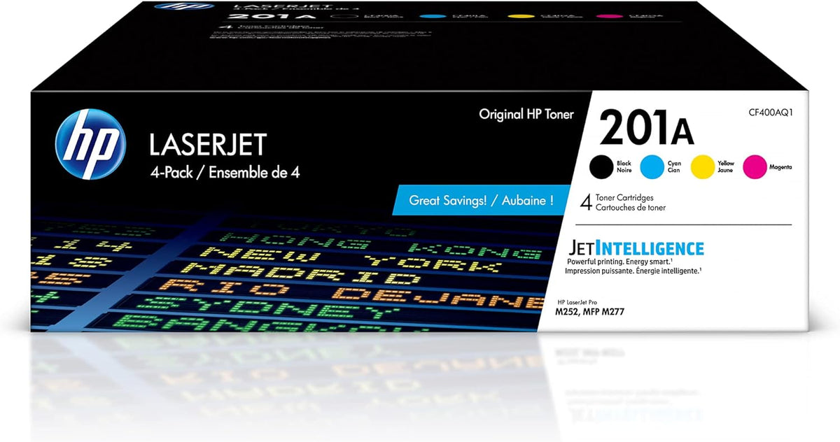 HP 201A Black Original LaserJet Toner Cartridge CF400A