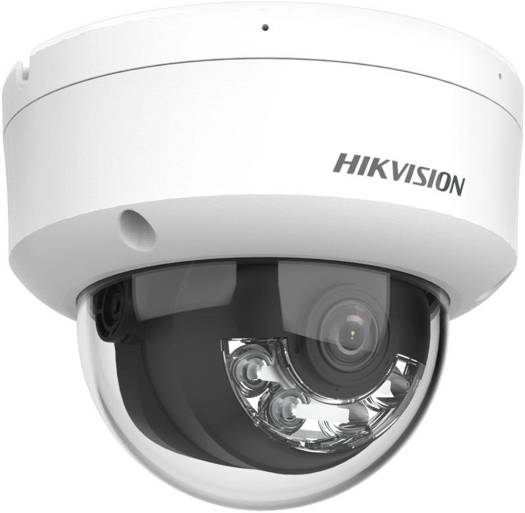Hikvision 2 MP Smart Hybrid Light Fixed Dome Network Camera, DS-2CD1123G2-LIU