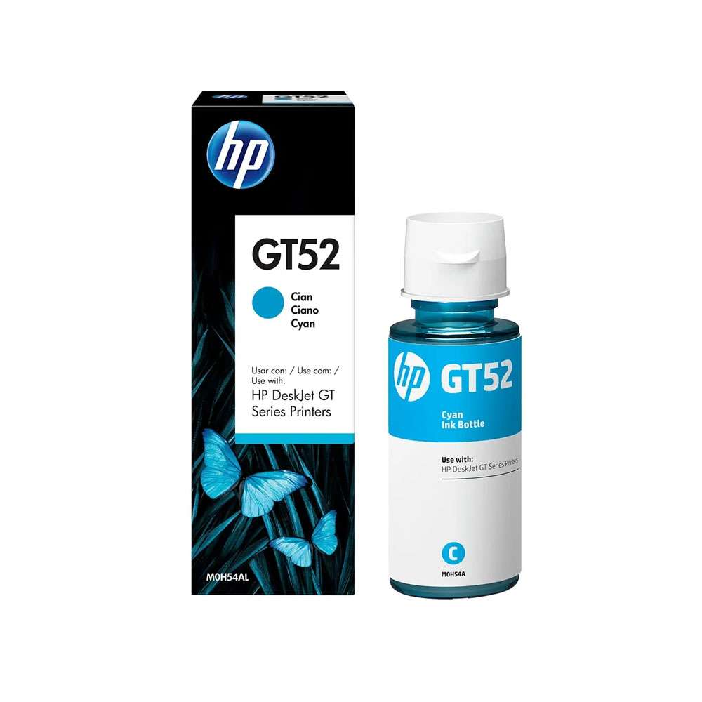 Hp GT52 Cyan Ink Bottle - M0H56AA