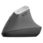 Logitech MX Vertical Advanced Ergonomic Bluetooth Wireless Mouse, Graphite