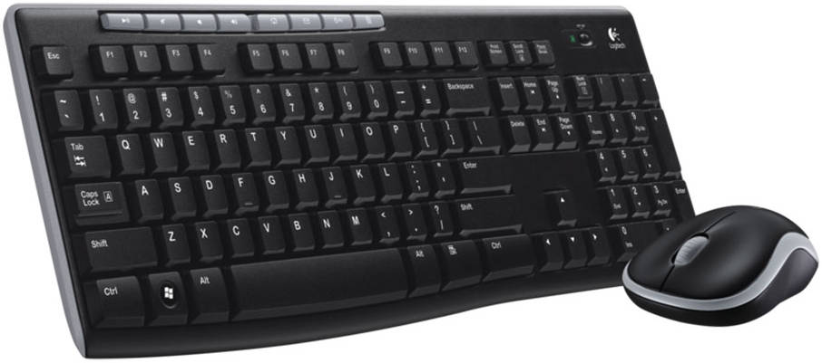 لوحة مفاتيح وماوس لاسلكيان من لوجيتك MK270