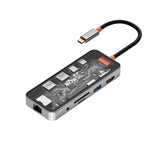Mowsil 10-in-1 USB-C Hub Docking Station 