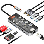 Mowsil 10-in-1 USB-C Hub Docking Stationdubai